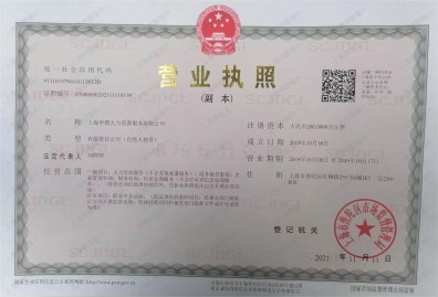 上海申图人力资源有限公司《营业执照》